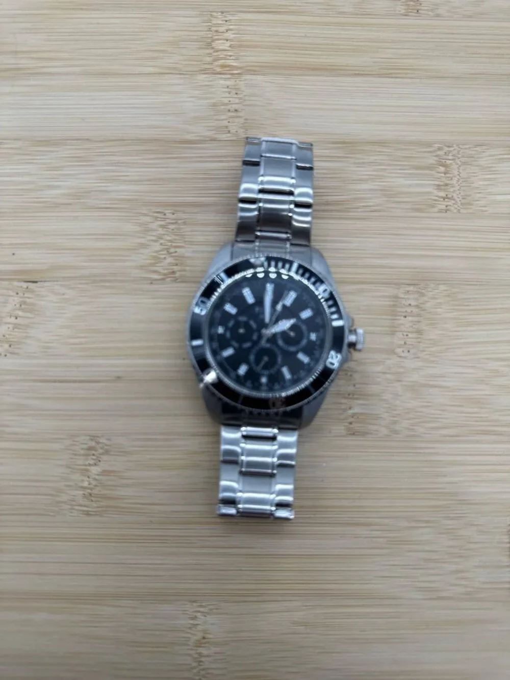 Timex Classics Men's 44.5 mm Stainless Steel Bracelet Watch Silver TW2T58900